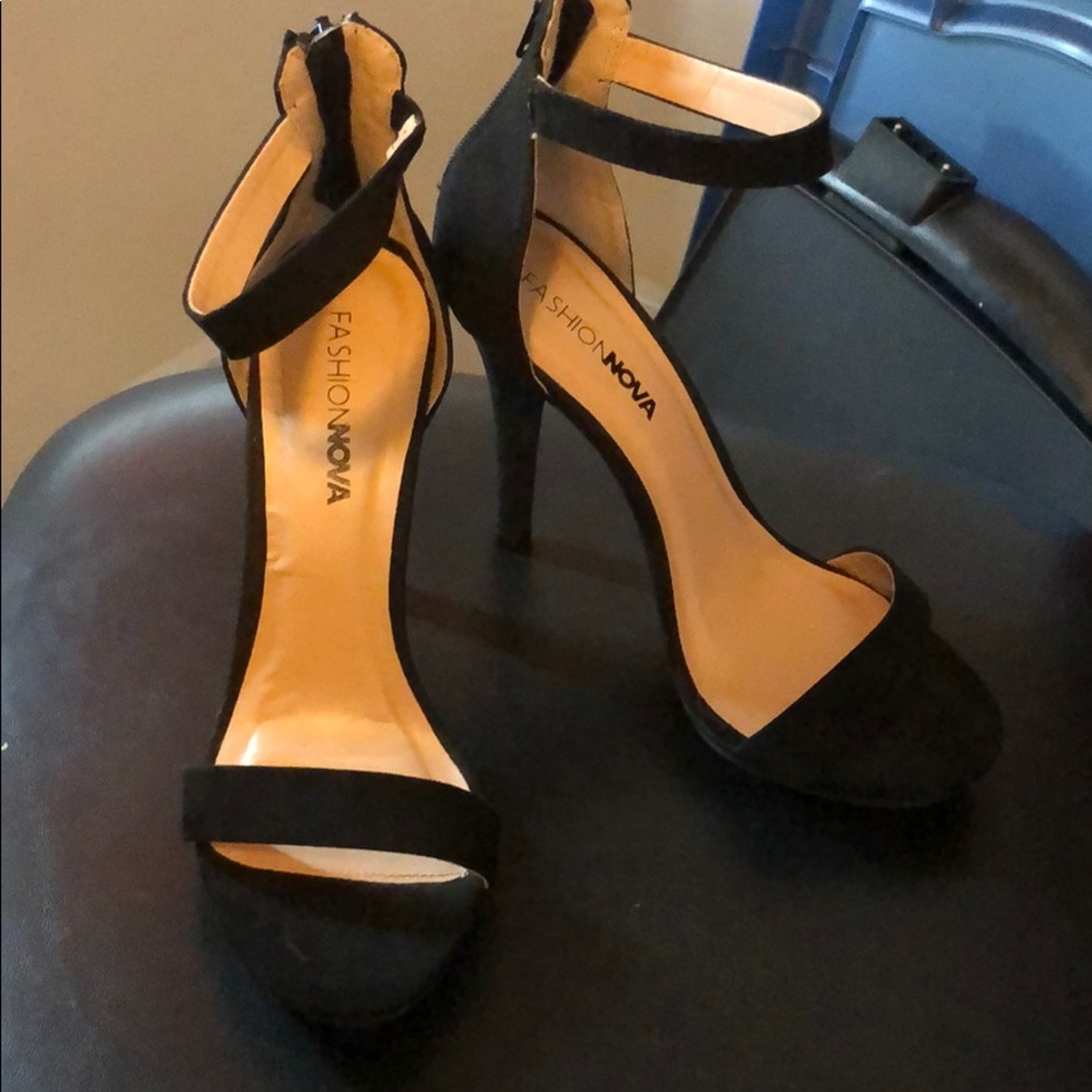 Black heels